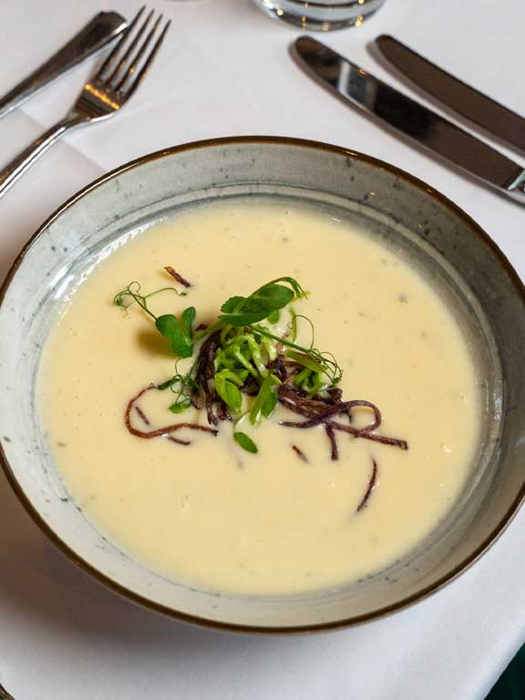 Restaurant Vitus Teller-Gericht Nahaufnahme