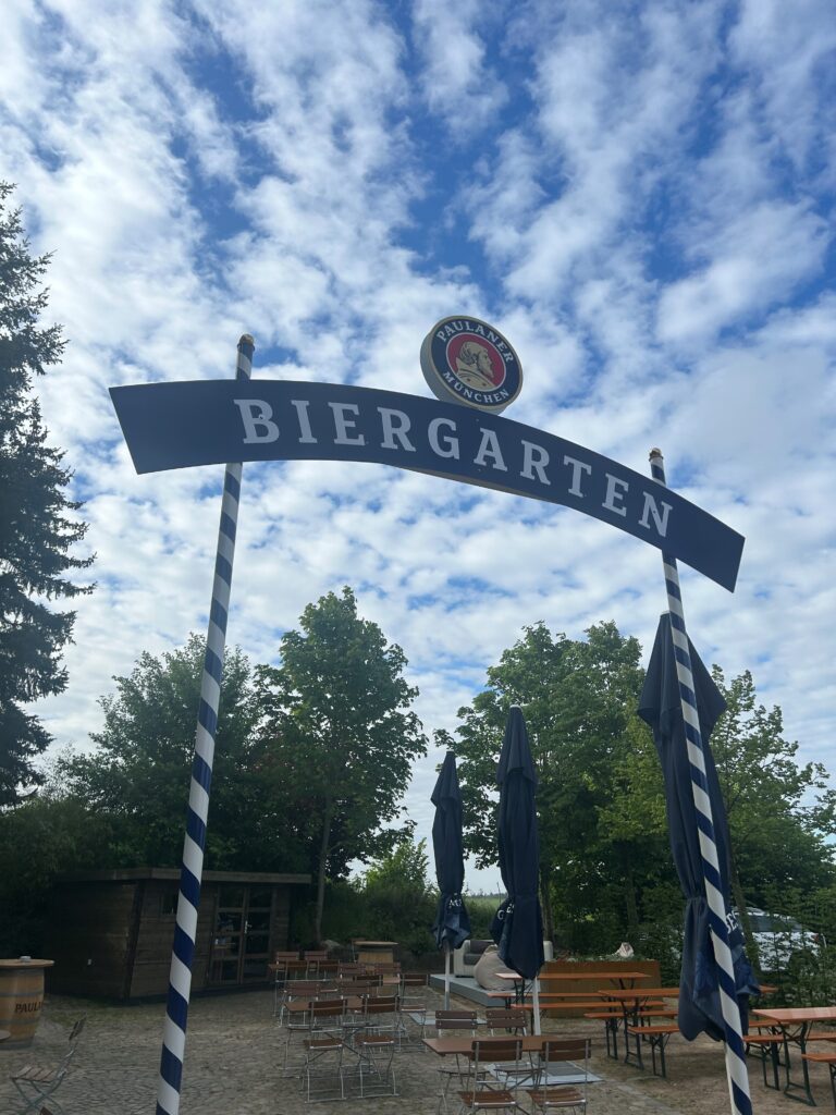 Beer Garden Entrance