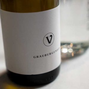 Grauburgunder-Flasche
